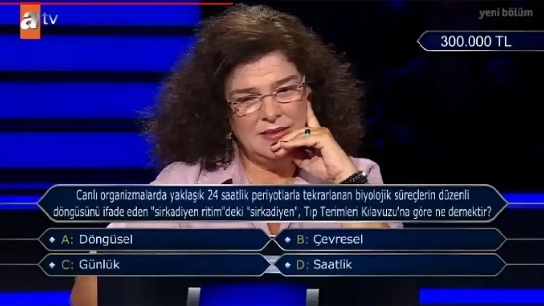 Canlı organizmalarda yaklaşık 24 saatlik periyotlarla tekrarlanan biyolojik süreçlerin düzenli döngüsünü ifade eden 'sirkadiyen ritim'deki ' ...