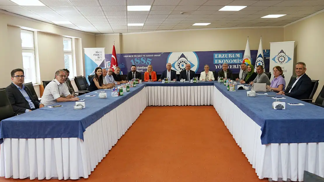 CHP Heyetinden ETSO Başkanı Saim Özakalın'a Ziyaret