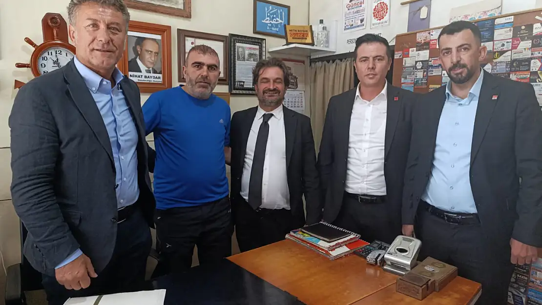 CHP heyetinden Karaköse Haber Doğubayazıt Temsilciliği'ne ziyaret