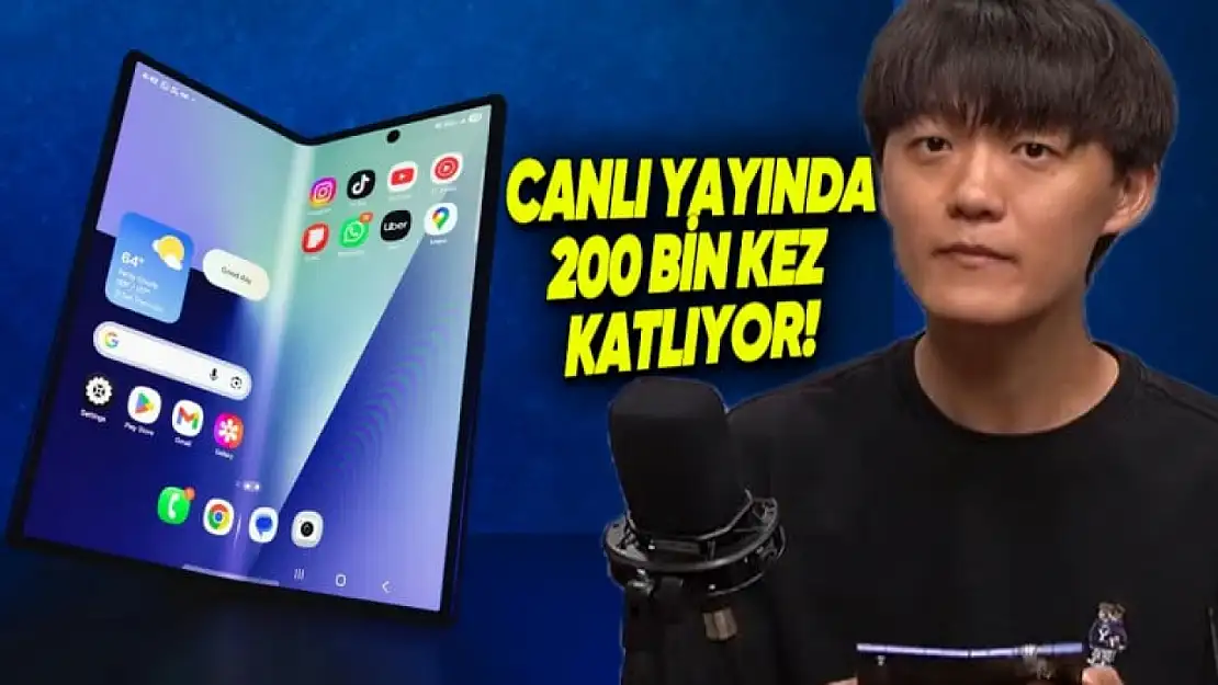 ÇILGIN YOUTUBER'DAN AKILALMAZ TEST! Samsung Galaxy Z Fold7'yi 200.000 Kez Katladı, Sonuçlar İnanılmaz!