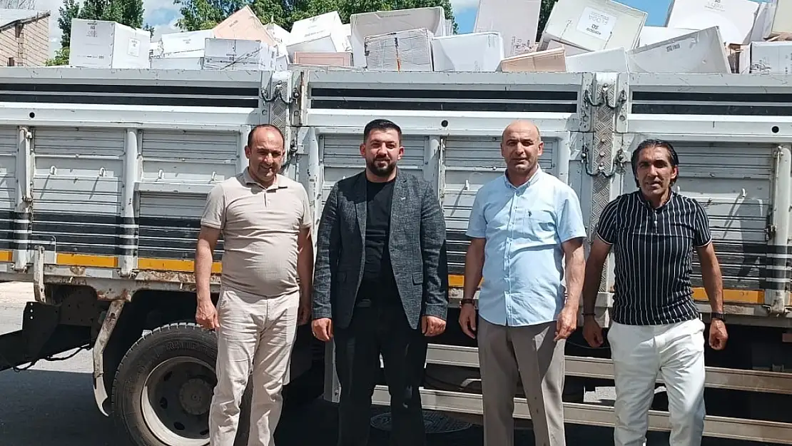 Deniz Feneri Ağrı temsilciliğinden yatılı okullara anlamlı katkı