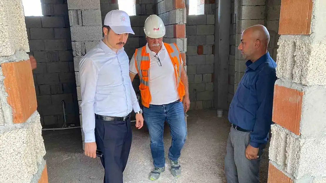 Digor'da Yeni Bir Cami İnşaatı Hızla İlerliyor
