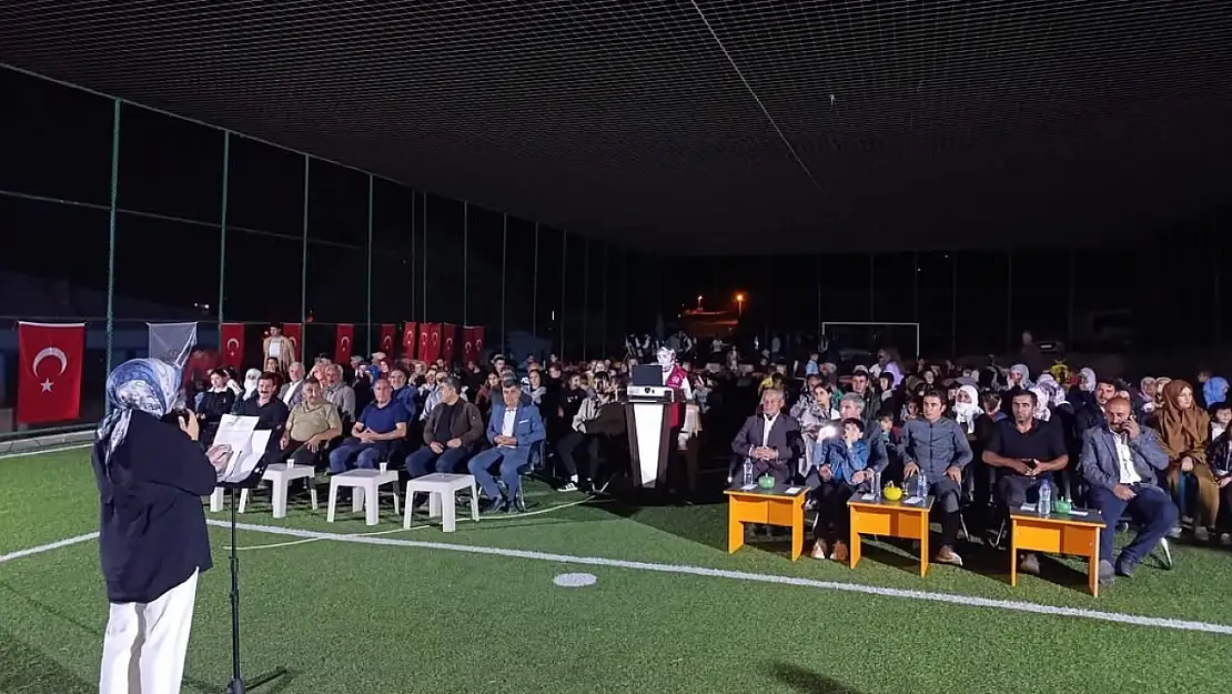 Diyadin'de köy halkı ve gençler aynı ekranda buluştu