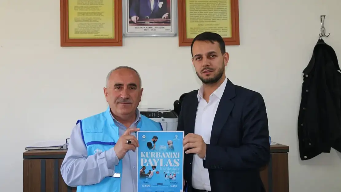 Diyadin esnafından kurban bağışına yoğun destek