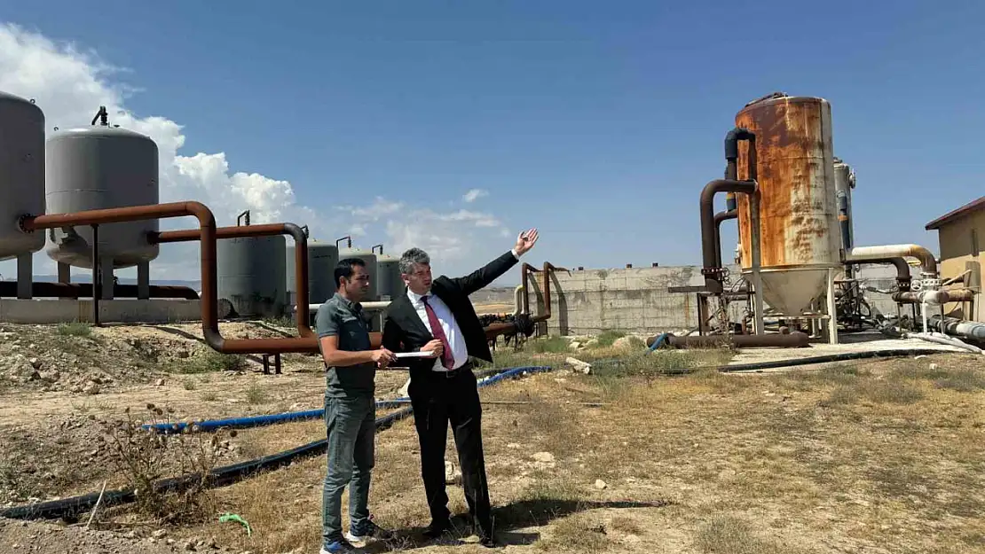 Diyadin Kaymakamı'ndan organize sanayi ve okul ziyaretleri