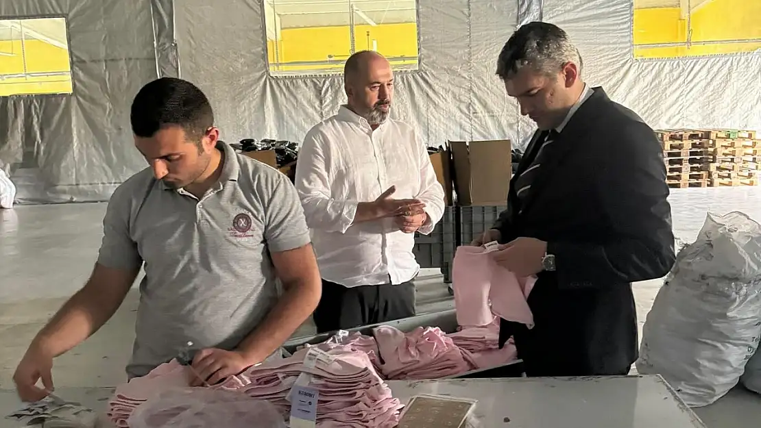 Diyadin kaymakamlığı sanayi ve üretim alanlarını yerinde inceledi