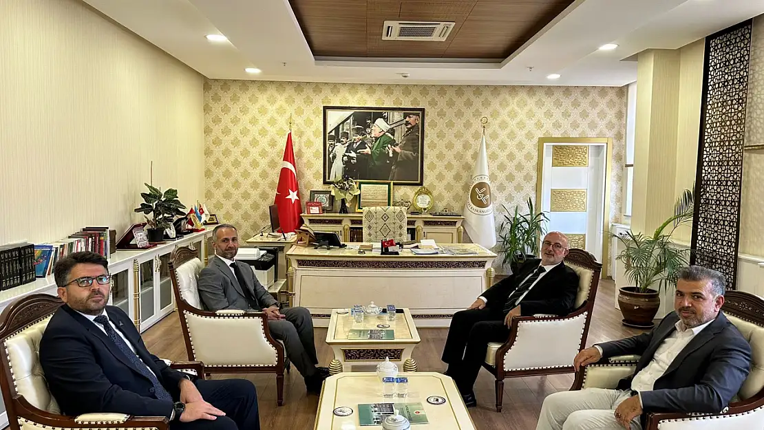 Diyanet Akademisi Başkanı Kaan, Van'da müftülükle işbirliği için önemli görüşmeler yaptı