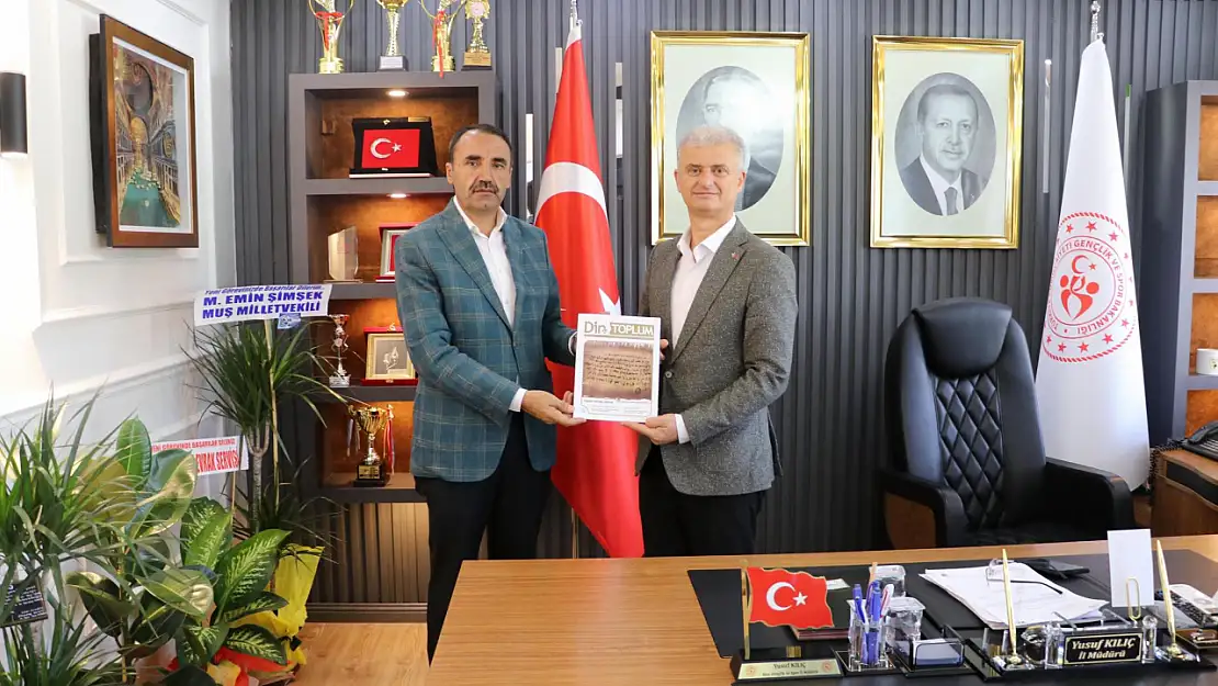 Diyanet-Sen'den Muş Gençlik ve Spor İl Müdürlüğü'ne destek ziyareti