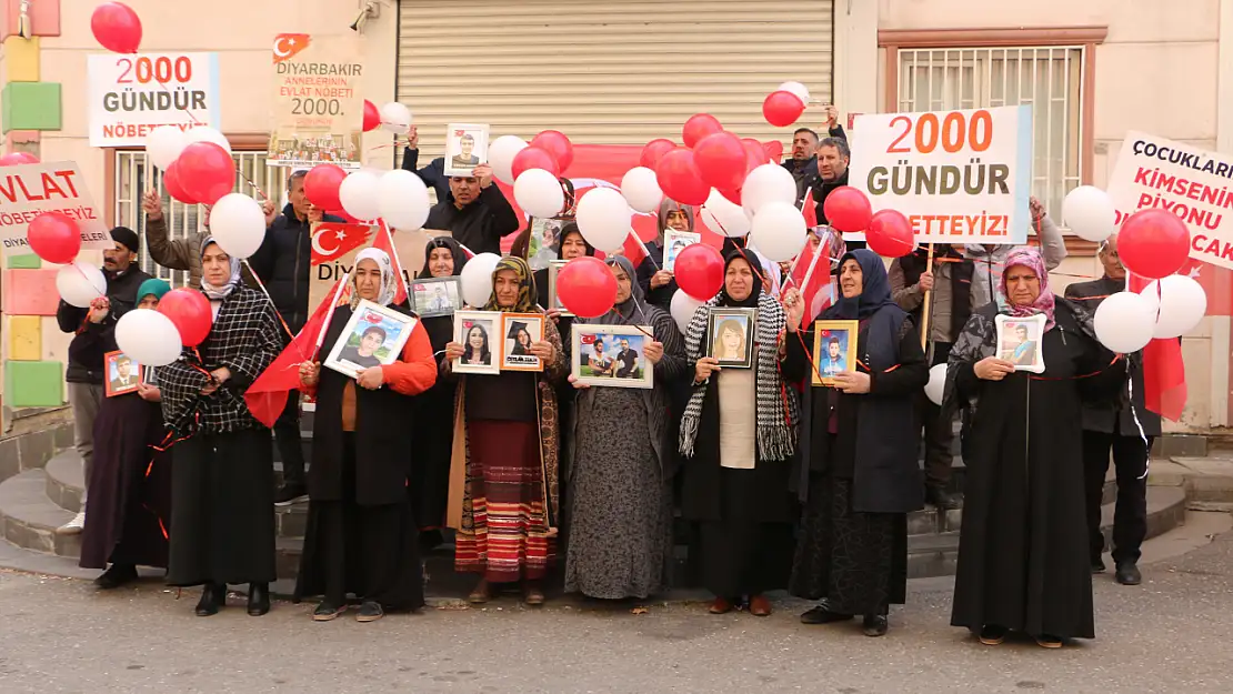 Diyarbakır annelerinin evlat nöbeti 2 bin gündür devam ediyor