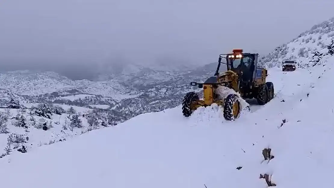 Diyarbakır'da kapanan 129 kilometrelik yol açıldı