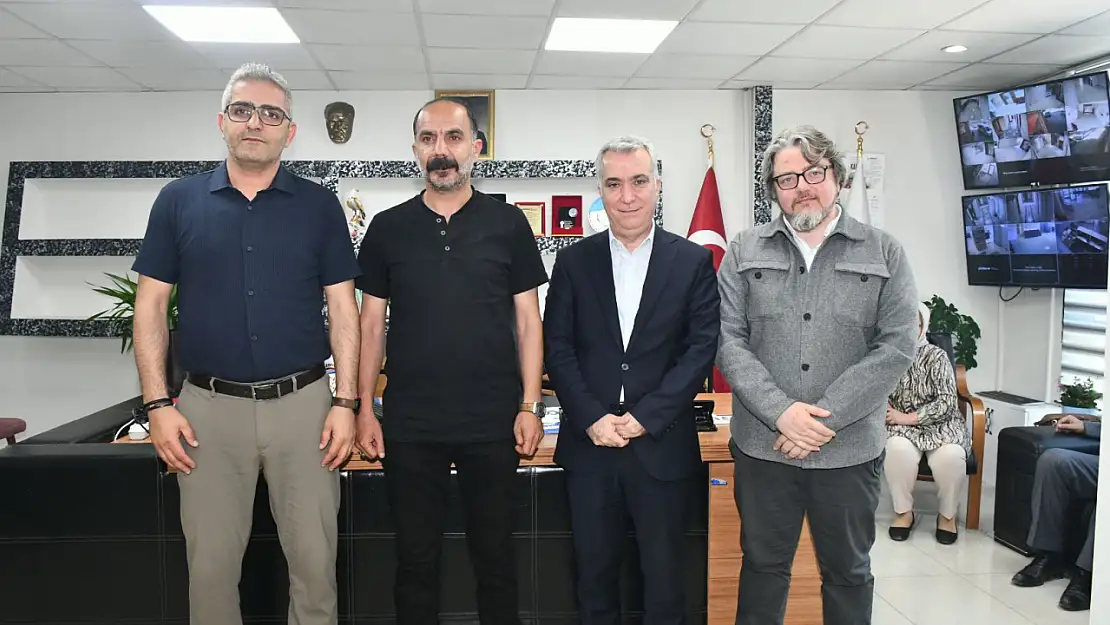 Doğubayazıt İlçe Millî Eğitim Müdürlüğü ve IC Holding'den belediyeye istişare ziyareti