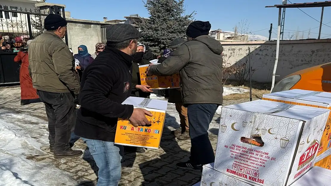 Doğubayazıt Şeyh Mustafa Tanrıverdi Derneği, ihtiyaç sahiplerine umut oluyor