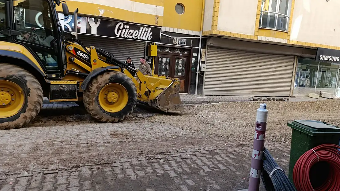 Doğubayazıt'ta altyapı çalışmaları hız kazandı