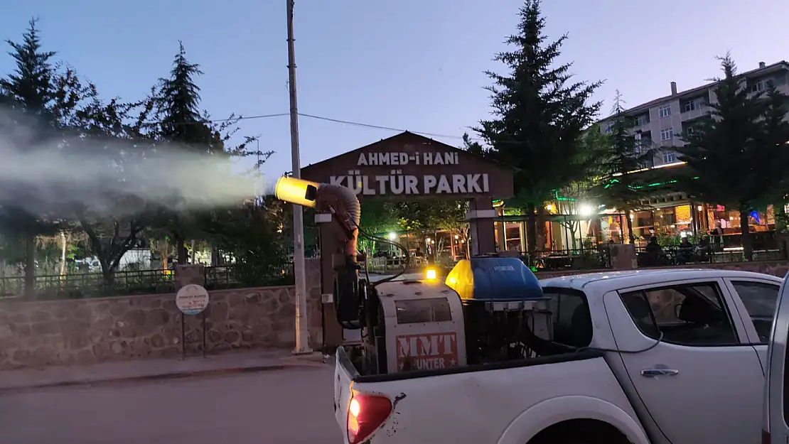 Doğubayazıt'ta haşerelere karşı yoğun mesai başladı