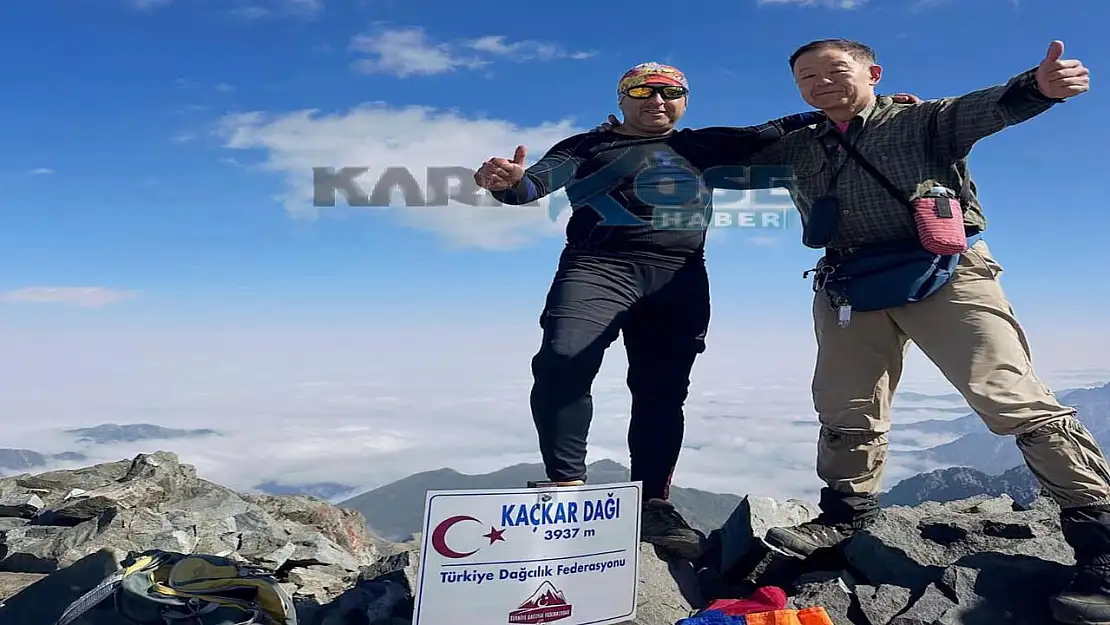 Doğubayazıt'tan Kaçkar'a: Uluslararası dağcıların zirve buluşması