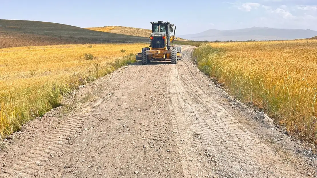 Doğubayazıt Tepeli Mezrası yolunda ulaşım rahatladı
