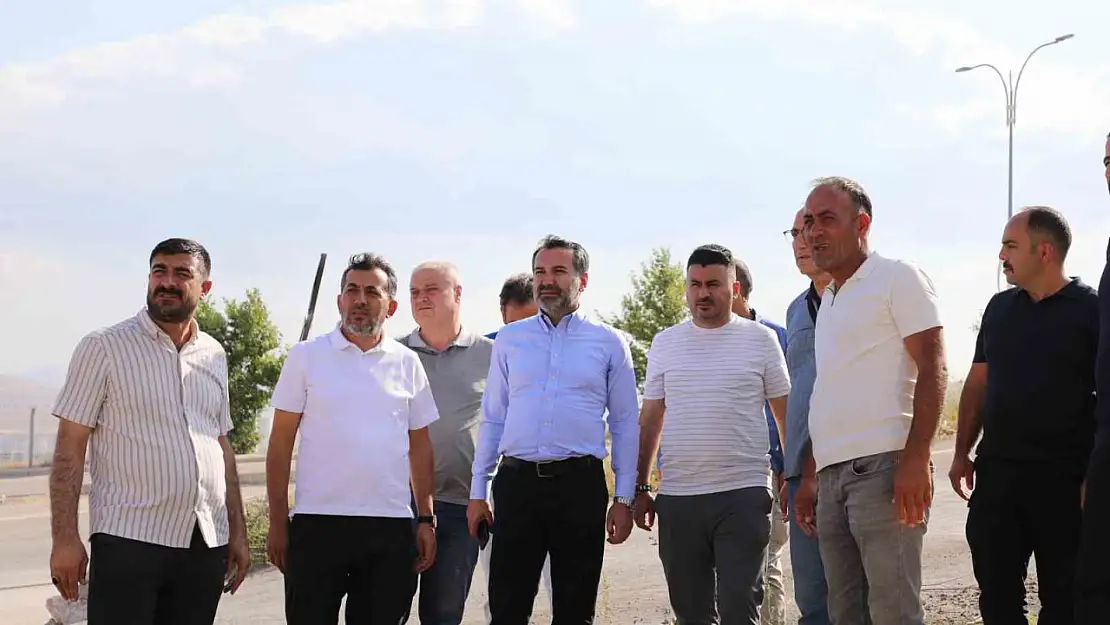 Elazığ'da Başkan Şerifoğulları, her mahalleye eşit hizmet için çalışmalara devam ediyor