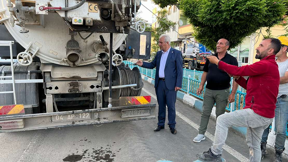 Eleşkirt'te altyapı sorunları tek tek tespit ediliyor