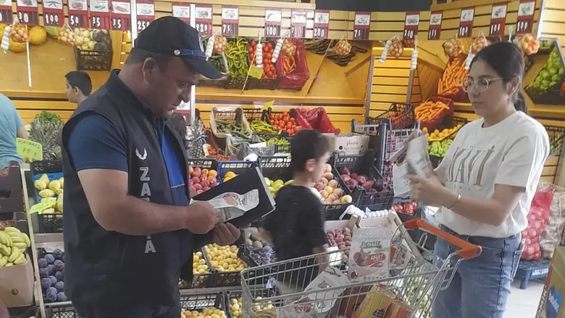 Eleşkirt'te denetim alarmı: Tarihi geçmiş ürünler toplatıldı
