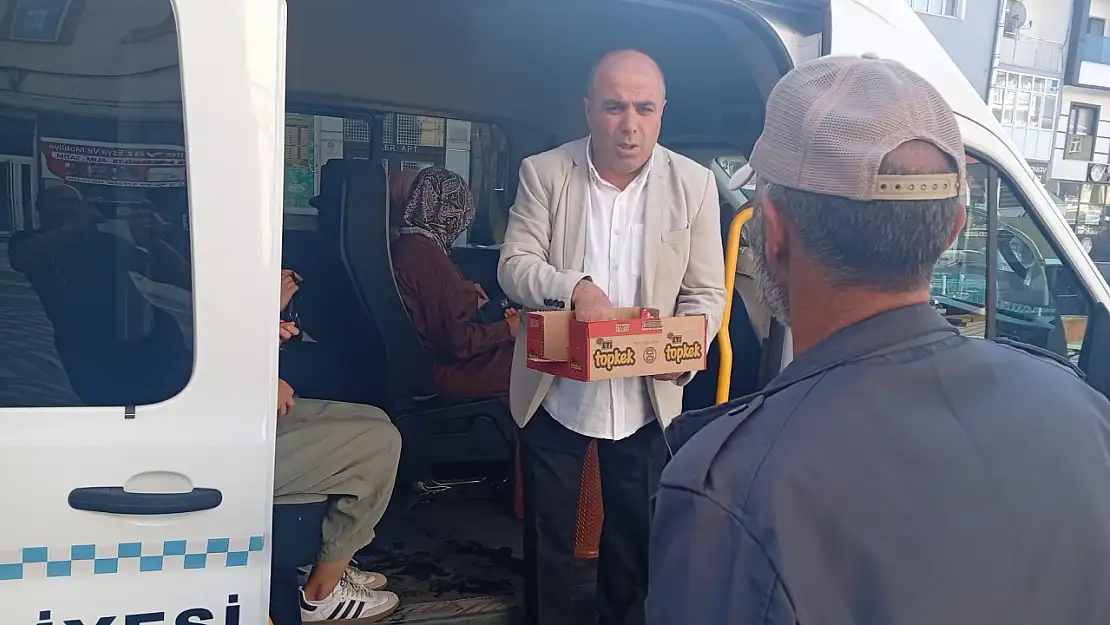 Eleşkirt'te gençlere tam destek: Belediye sınav sabahı sahadaydı