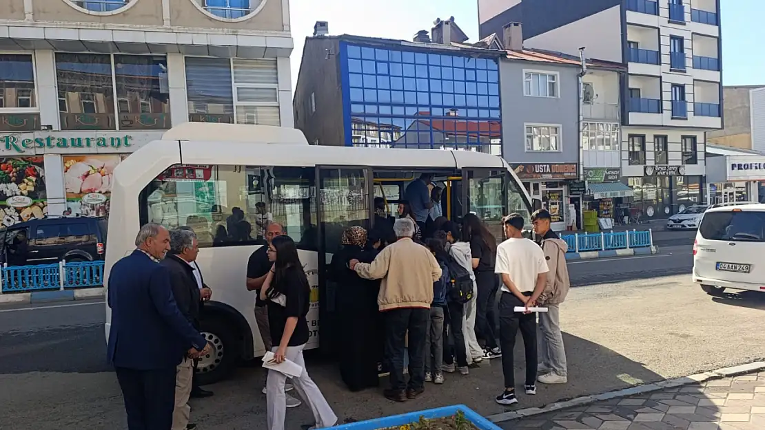 Eleşkirt'te sınav sabahı krizi belediye müdahalesiyle aşıldı