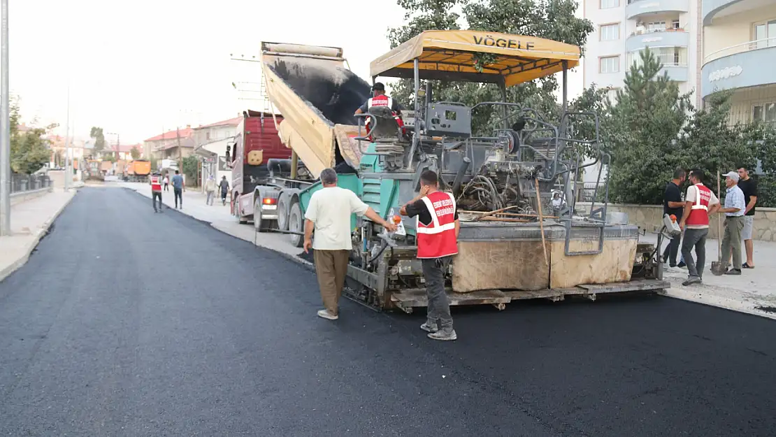 Eminpaşa'da asfaltlama çalışmalarıyla Hasanbey Caddesi yenilendi, konfor arttı!