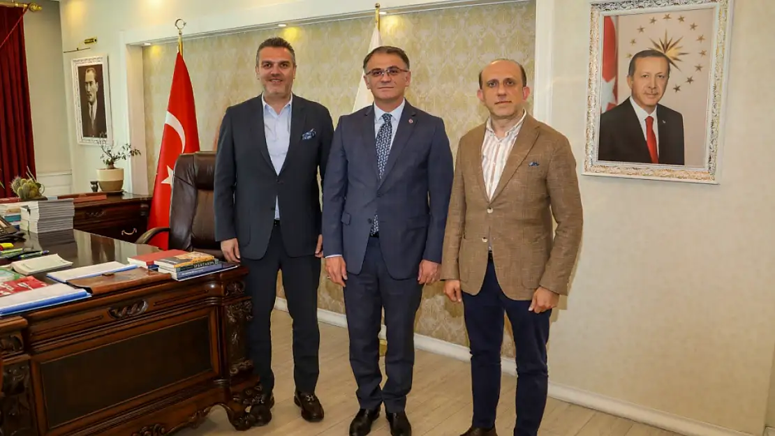 Emlak Konut Genel Müdür Yardımcılarından Van Valisi Ozan Balcı'ya Ziyaret