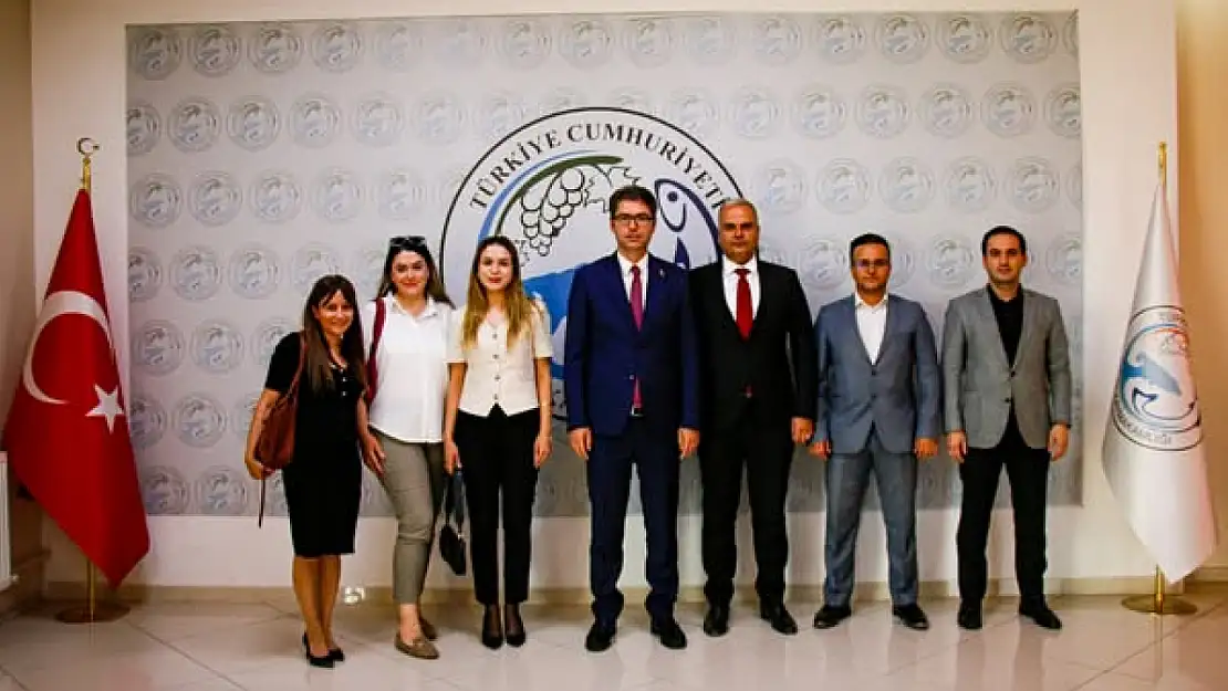 Erciş Kaymakamı Murat Karaloğlu'na Yargı Mensuplarından Veda Ziyareti