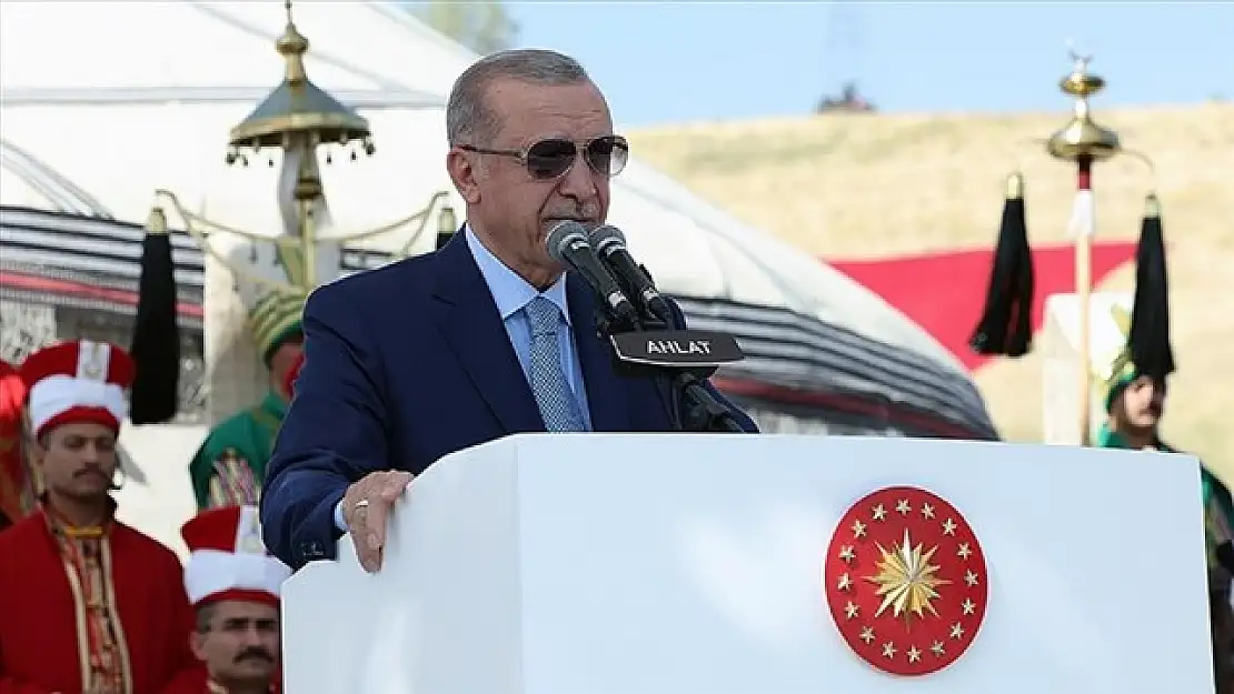 Erdoğan, Ahlat Etkinlik Alanı'nda önemli konuşma gerçekleştirdi