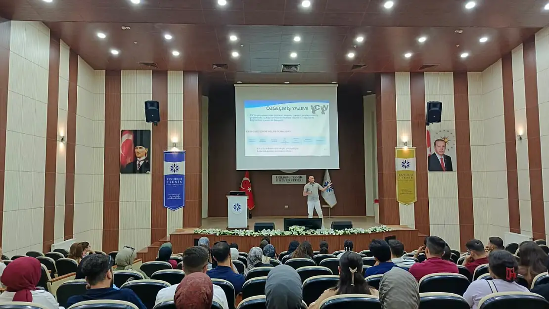 Erzurum Çalışma ve İş Kurumu'ndan Teknik Üniversite Öğrencilerine 'İş Arama Becerileri' Eğitimi