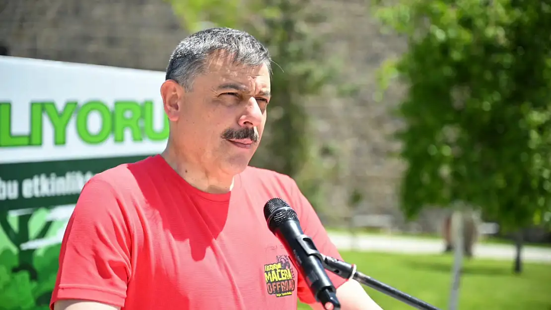 Erzurum'da 12. Geleneksel Yeşilay Bisiklet Turu Sağlıklı Yaşam İçin Pedalladı