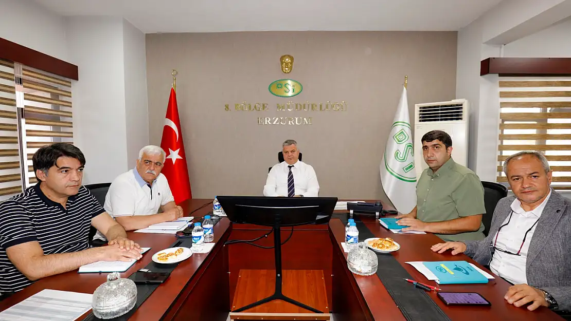 Erzurum'da 2025 Yılı Çalışma Programı İçin DSİ Toplantısı Yapıldı