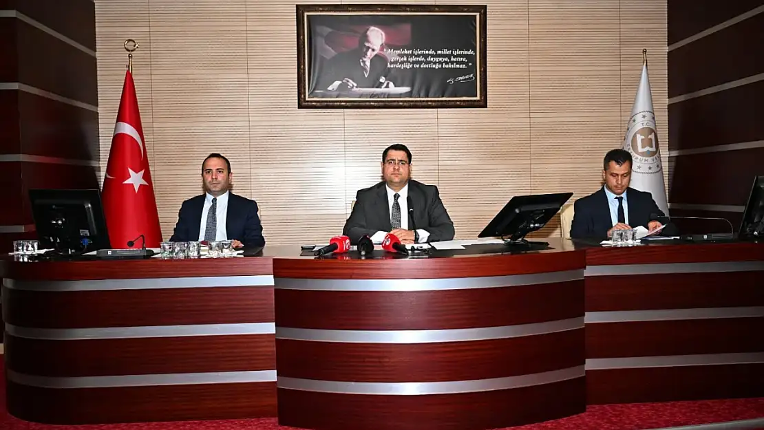 Erzurum'da 2025 Yılı Üçüncü İl Koordinasyon Kurulu Toplantısı Gerçekleştirildi