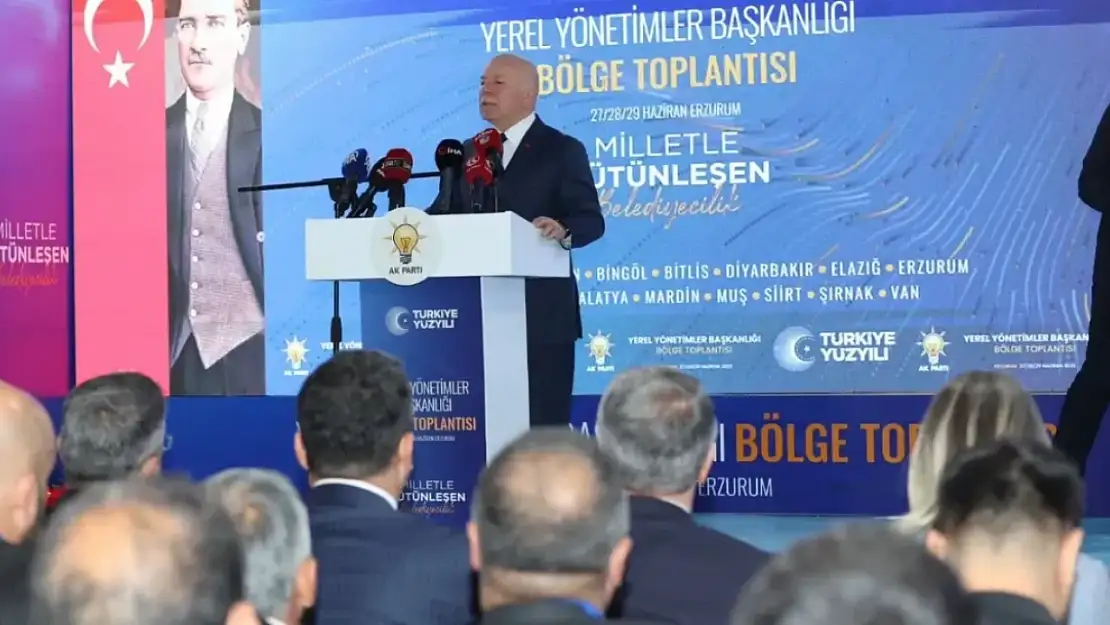 Erzurum'da AK Parti'den 'Milletle Bütünleşen Belediyecilik' toplantısı gerçekleştirildi