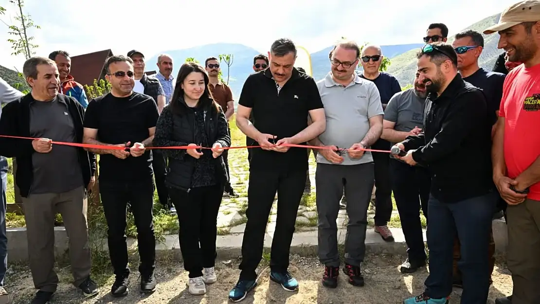 Erzurum'da alternatif doğa sporları için yeni kamping alanı açıldı