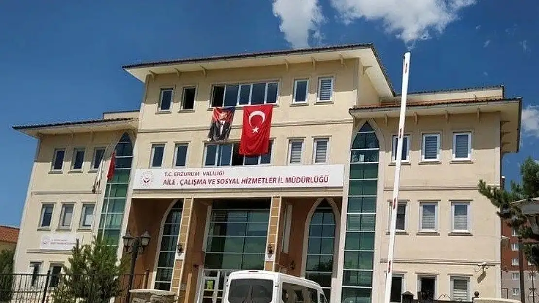 Erzurum'da binlerce kişiye sosyal destek hizmeti sağlandı