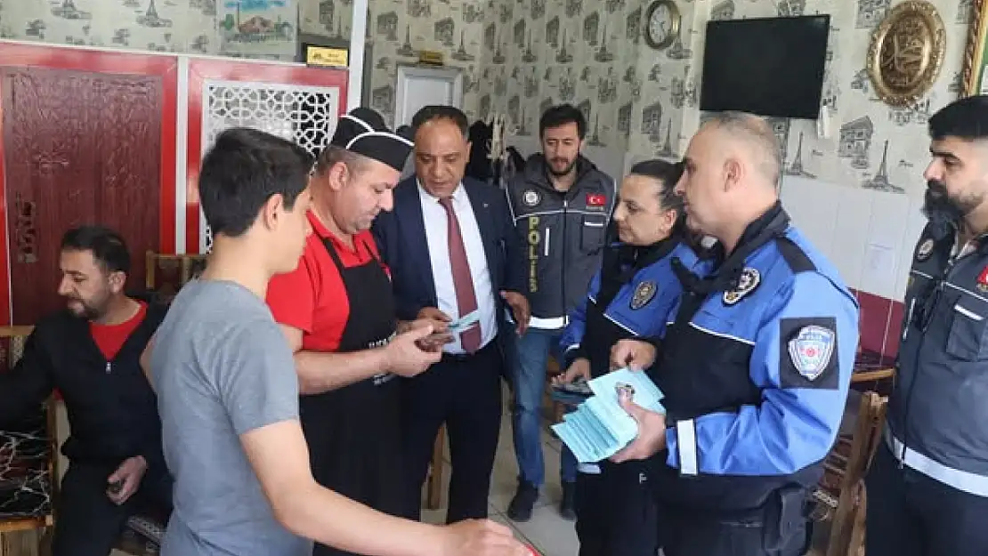 Erzurum'da dolandırıcılığa karşı esnafa bilinçlendirme etkinliği düzenlendi