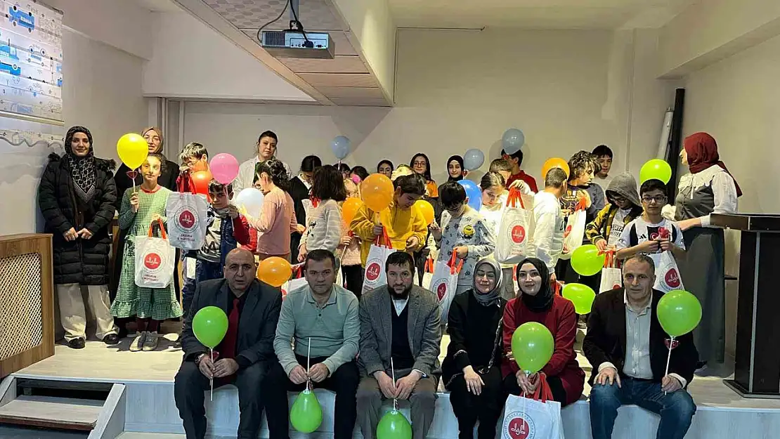 Erzurum'da engelli öğrencilere ramazan sürprizi