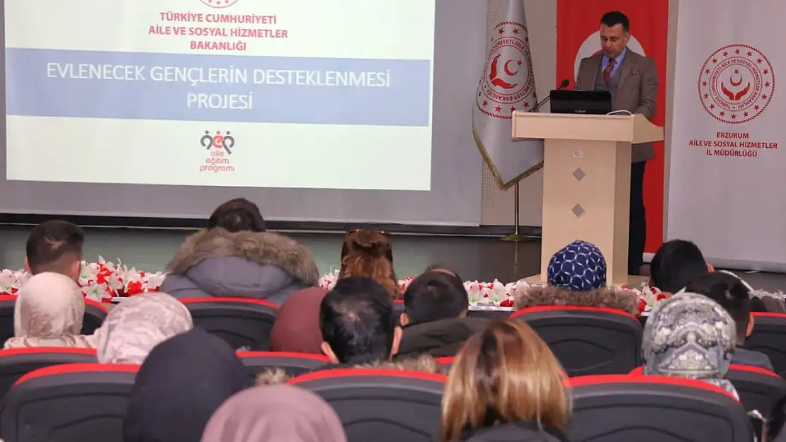 Erzurum'da evlenecek gençlere büyük destek