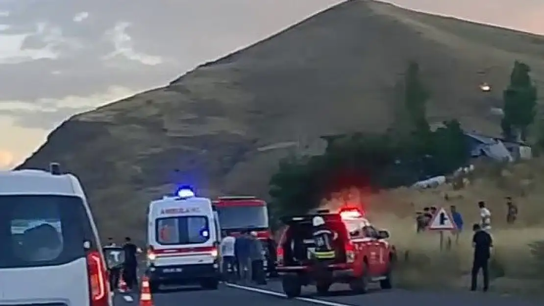 Erzurum'da Feci Kaza: Otomobil Takla Attı, 1 Ölü 1 Yaralı