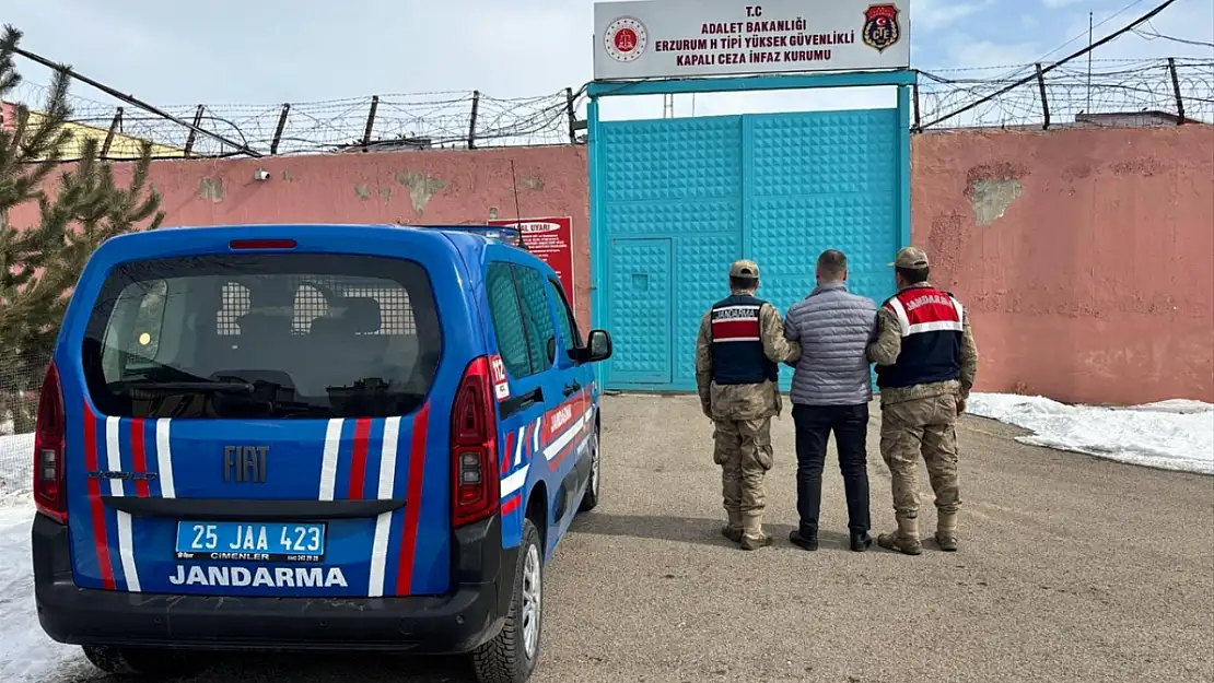 Erzurum'da firari FETÖ hükümlüsü eski öğretmen yakalandı