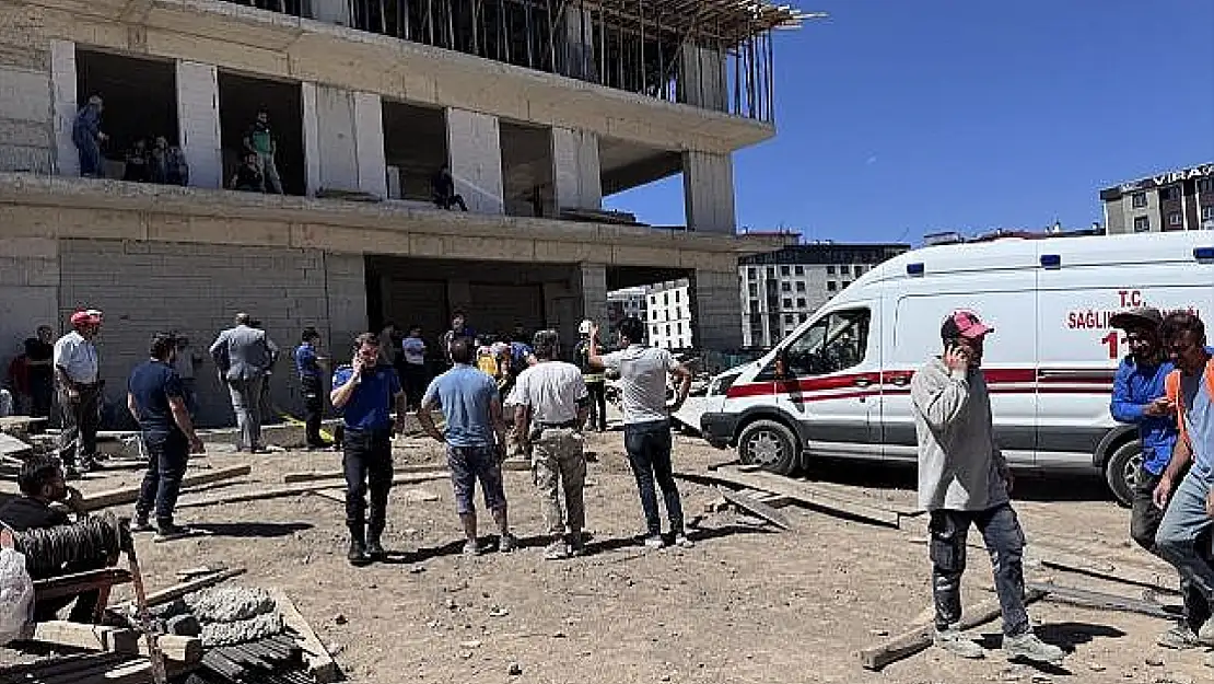Erzurum'da İnşaat Faciası: İşçi Hayatını Kaybetti