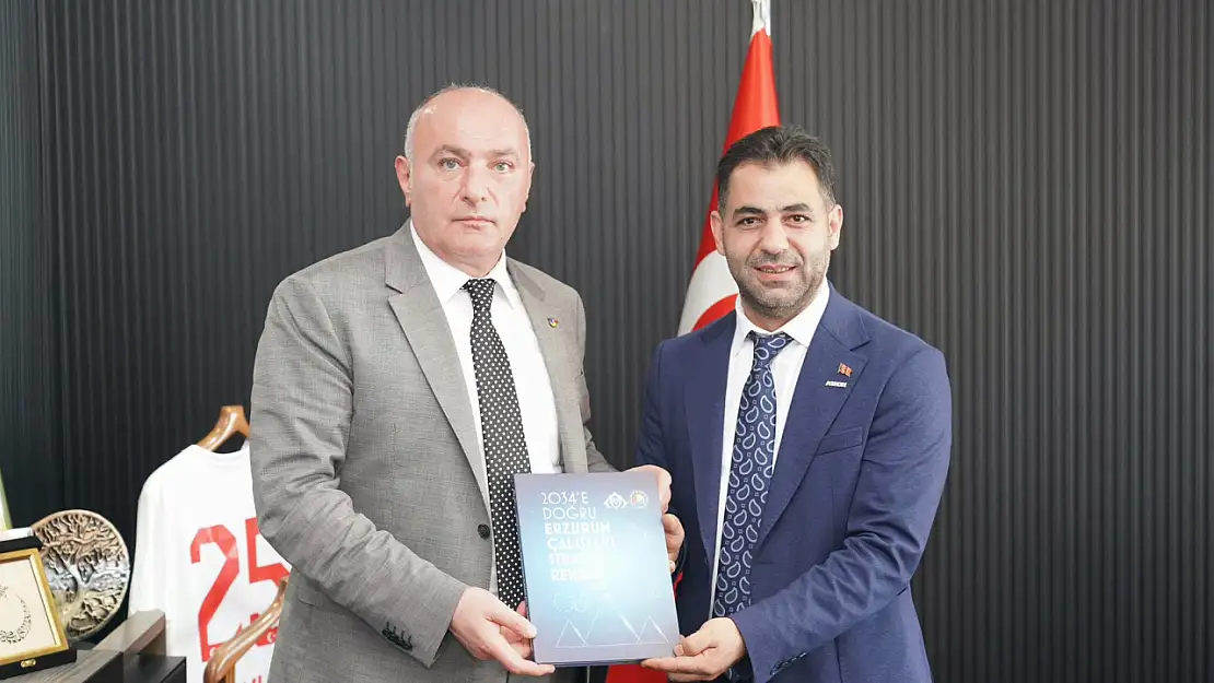 Erzurum'da İş Dünyası İki Liderin Ortak Akıl Vurgusuyla Bir Araya Geldi
