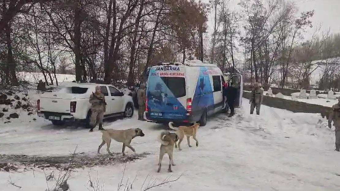 Erzurum'da kaybolan öğretmen için seferberlik