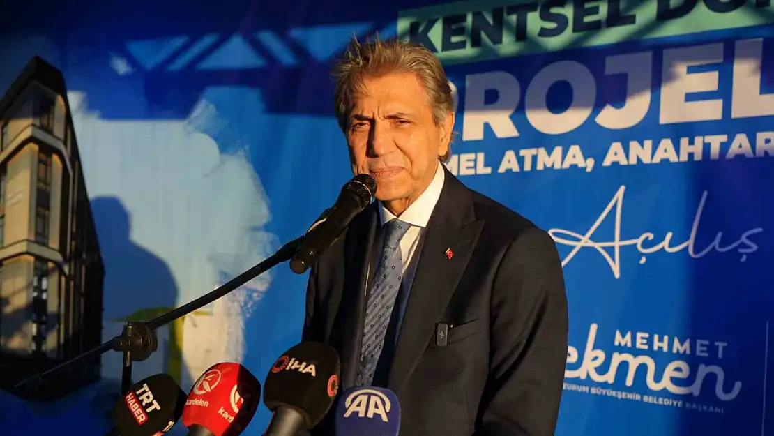 Erzurum'da Kentsel Dönüşüm Töreninde 60 Bin Konut Yapımı Vurgusu Yapıldı