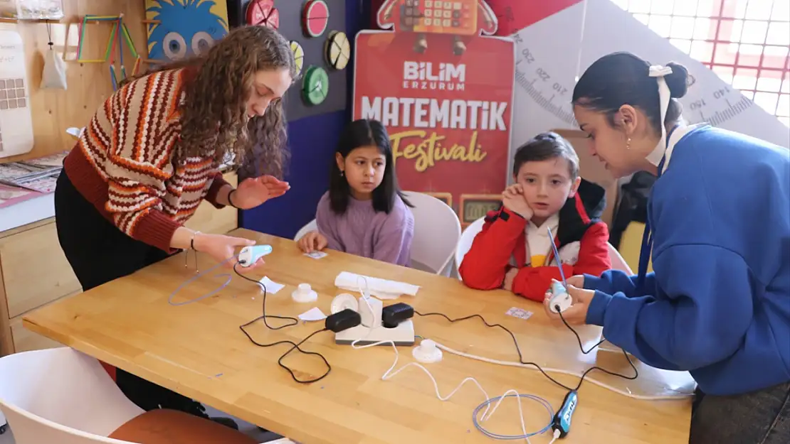 Erzurum'da kış bilim festivali coşkuyla başladı