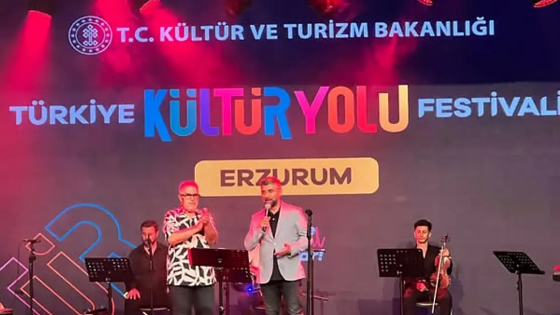 Erzurum'da Kültür Yolu Festivali Kapsamında Ercan Polat Konseri