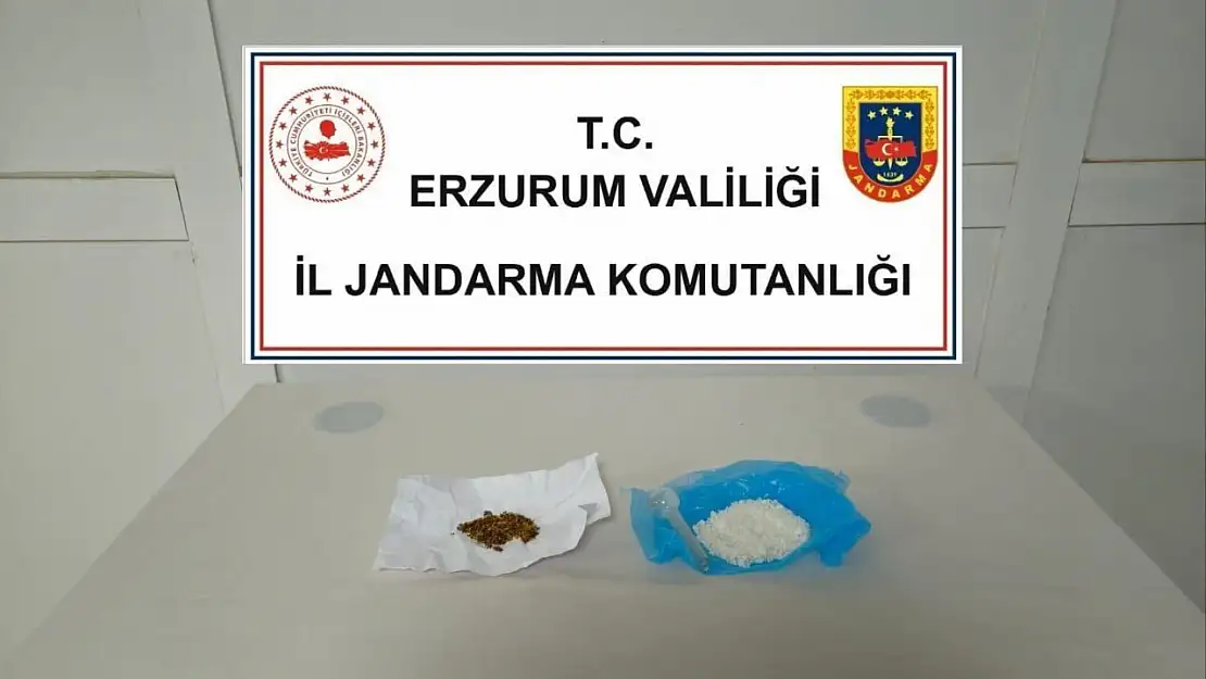Erzurum'da Narkotik Operasyonları Uyuşturucu Ele Geçirildi, 1 Tutuklama