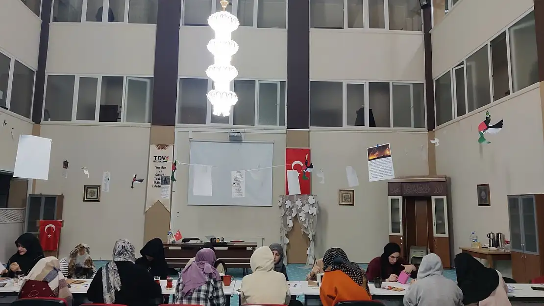 Erzurum'da öğrencilerden sevgi dolu proje