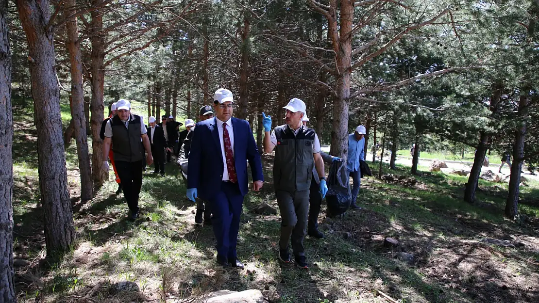 Erzurum'da 'Orman Benim' Kampanyasıyla Yangınlara Karşı Farkındalık Artırıldı